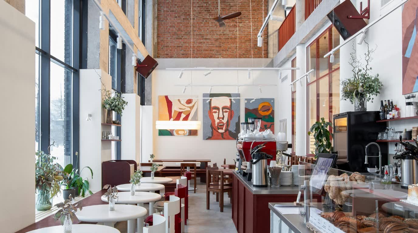 Dubai Creek Cafe — Scandinavian Style