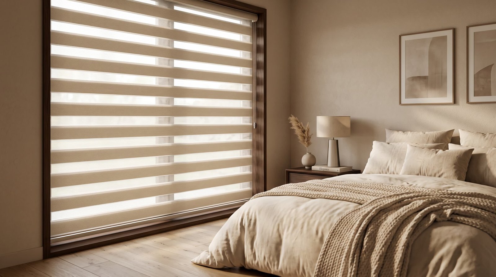 Luxury Bedroom &mdash; Duplex Blinds