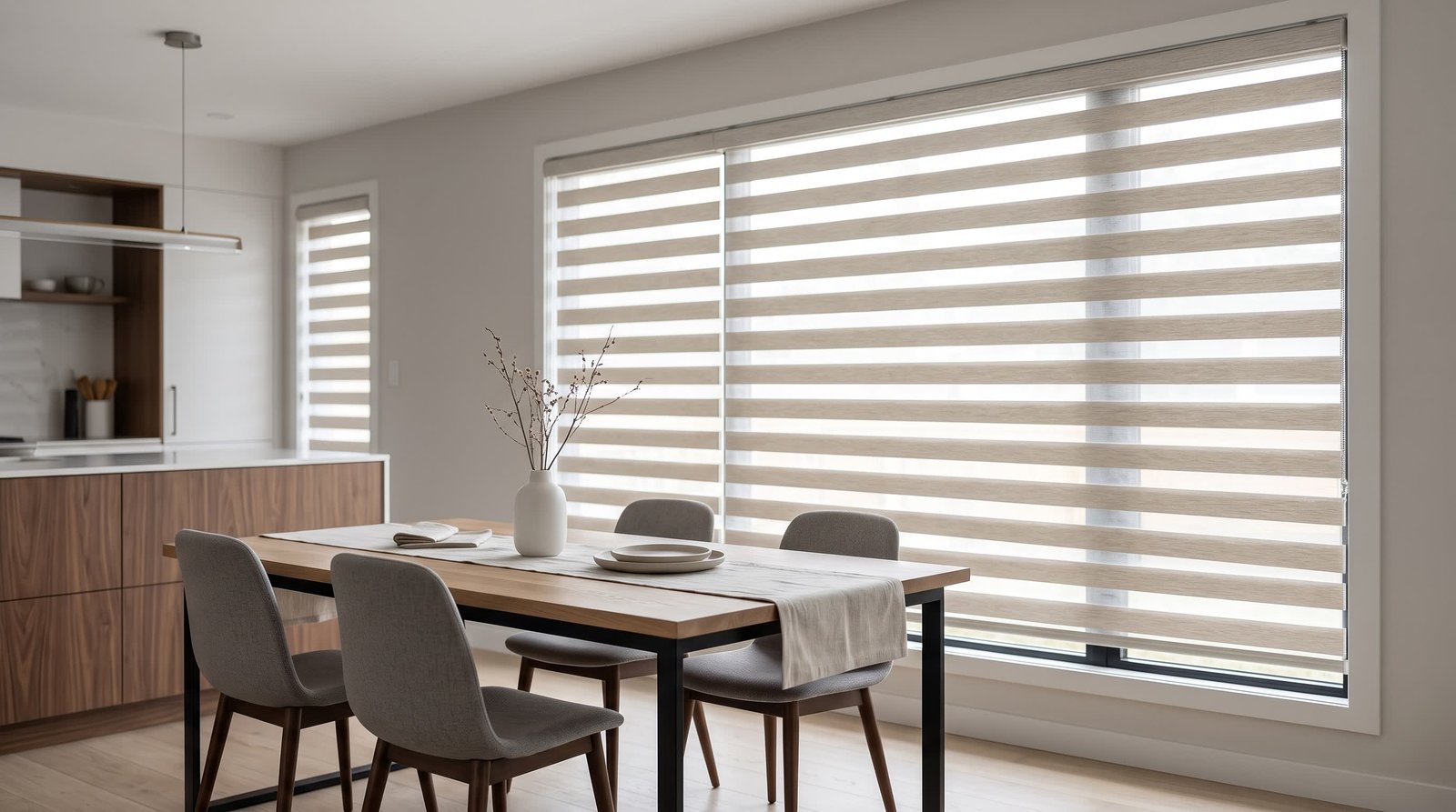 Dining Area &mdash; Duplex Blinds