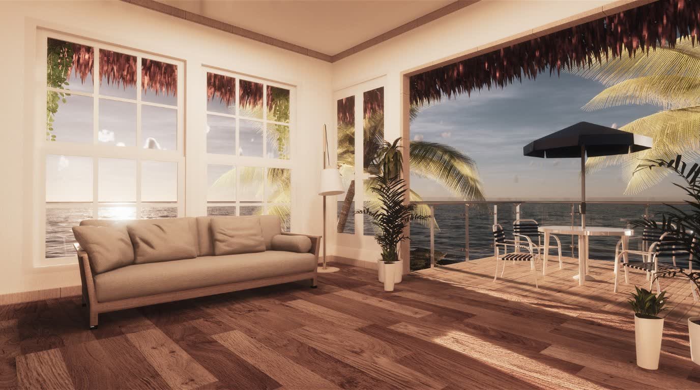 Palm Jumeirah Villa — Dining Space