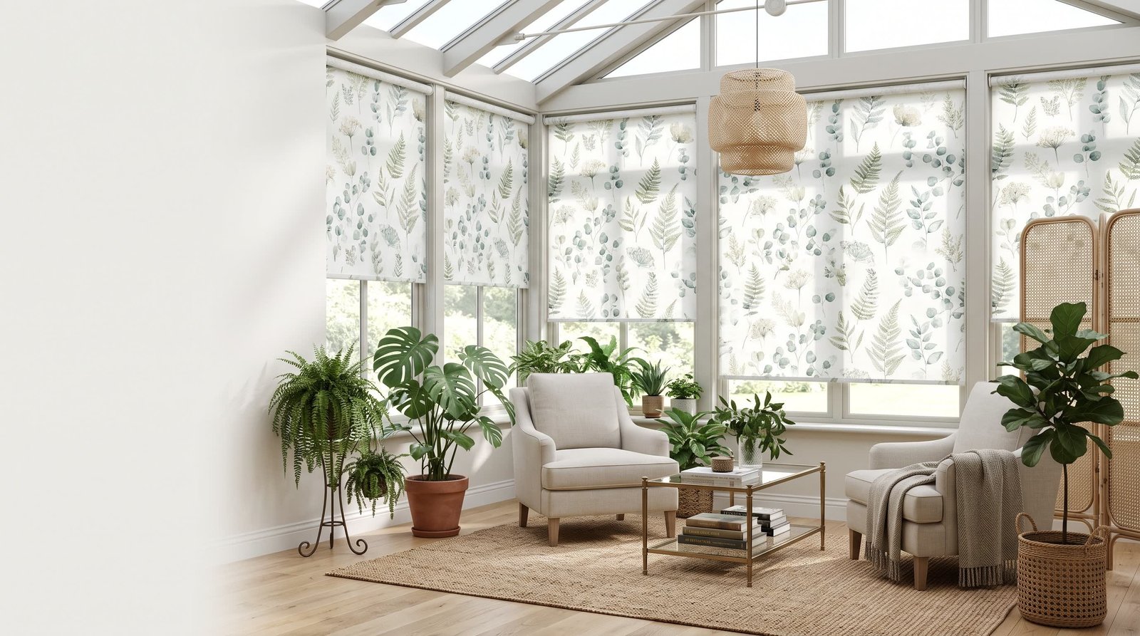 Botanical Sunroom Retreat — Printed Roller