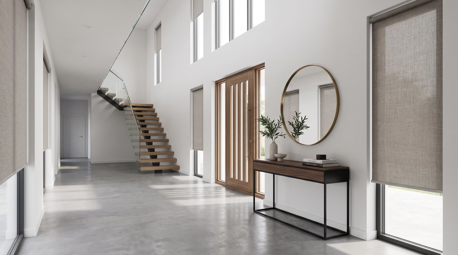 Luxury Study Room — Romex Blinds