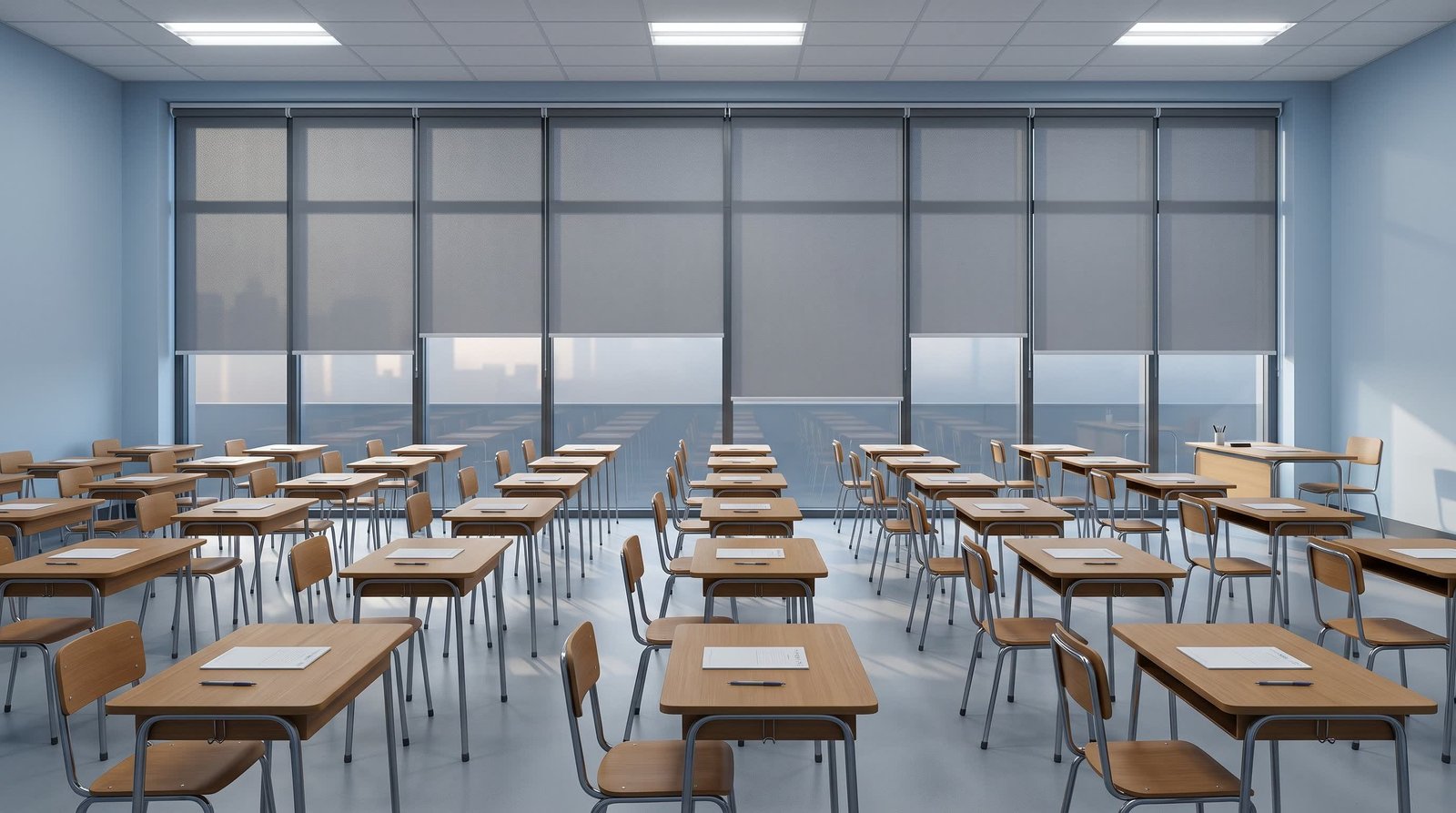 Exam Hall Preparation Room &mdash; School Blinds