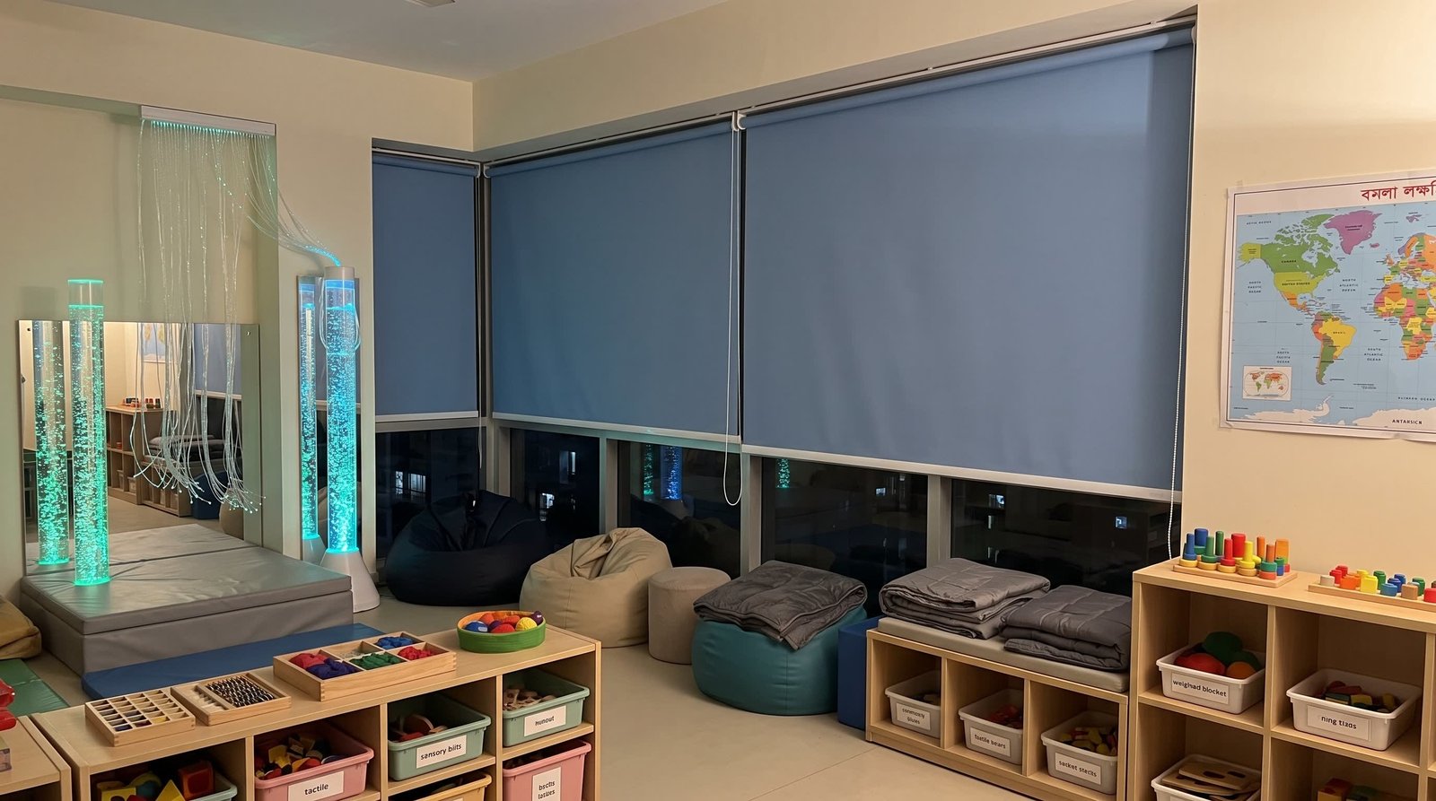 Special Education Sensory Learning Room &mdash; School Blinds