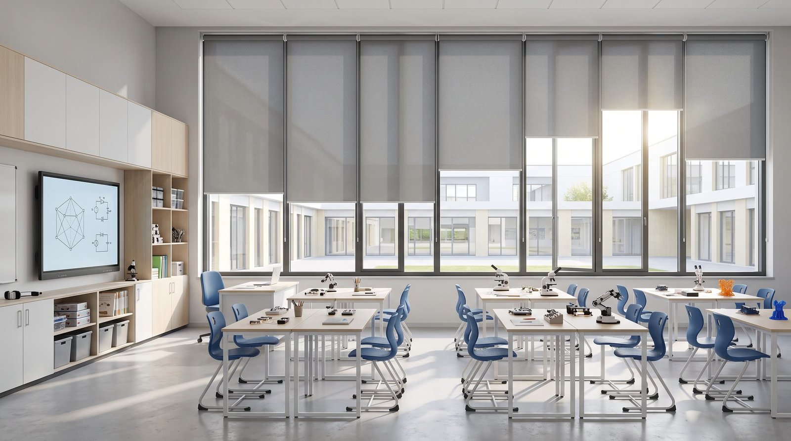 STEM Innovation Classroom &mdash; School Blinds
