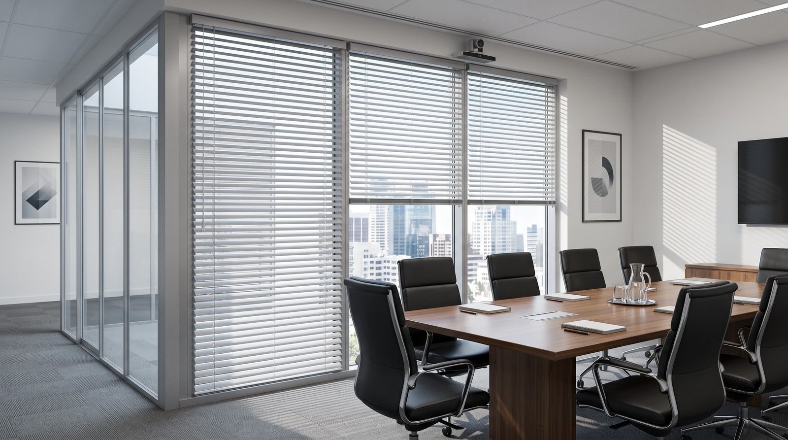 Corporate Meeting Room — Venetian Blinds