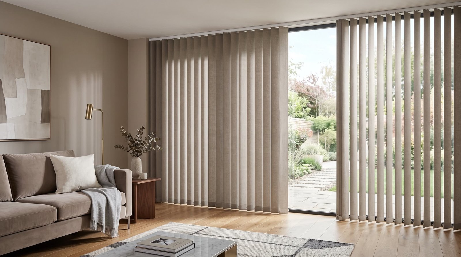 Mountain View Yoga Retreat Room — Vertex Blinds