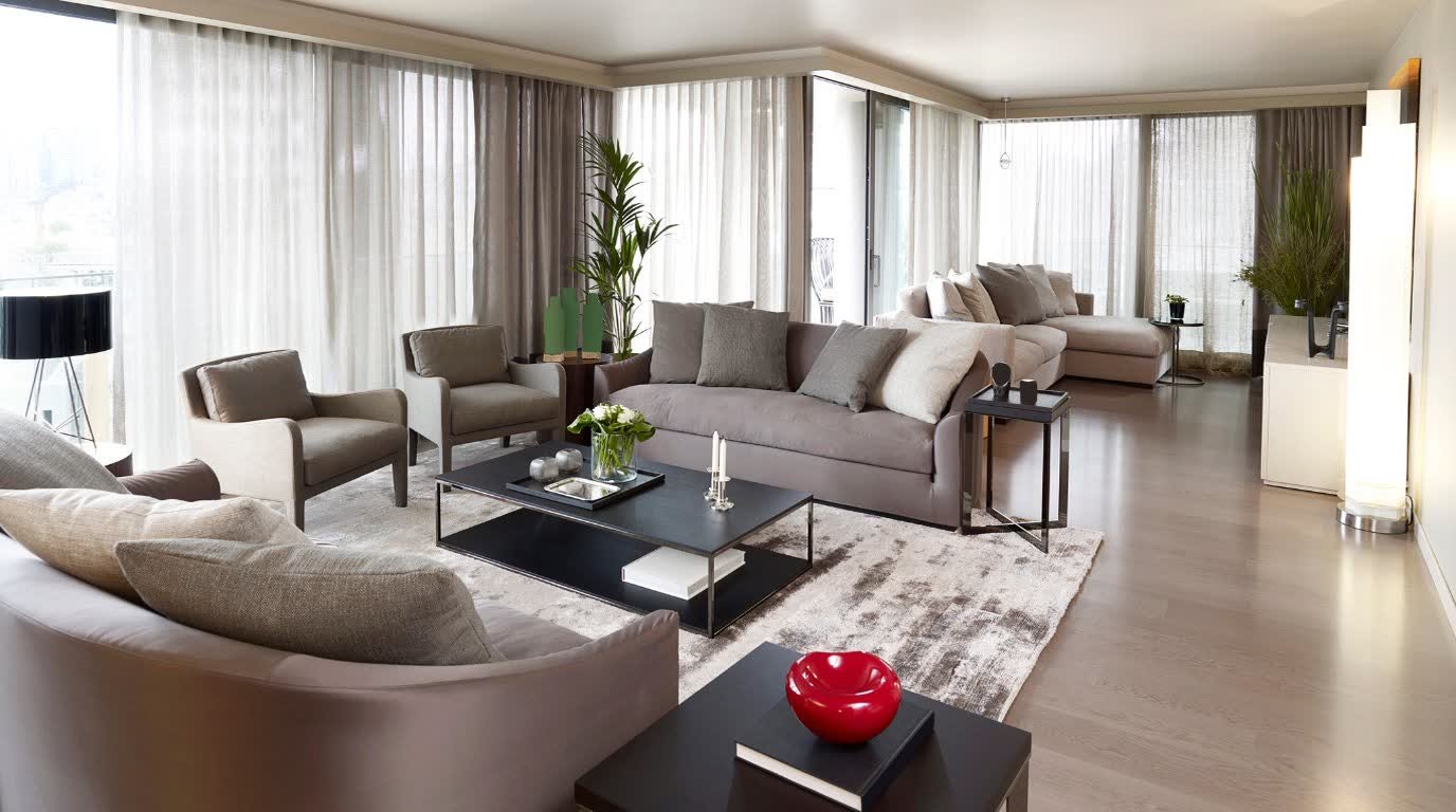 Waterfront Duplex — Contemporary Office